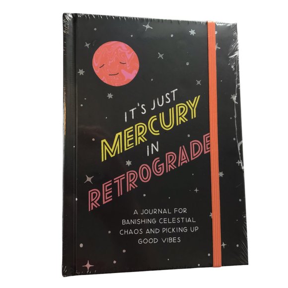 It's Just Mercury in Retrograde Interactive Journal, Blank, NWT New - Picture 1 of 4